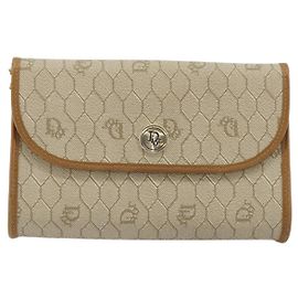 Clutch Christian Dior Vintage honeycomb clutch Canvas