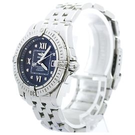 Breitling Cockpit Quartz Stainless Steel with Diamond Bezel 32