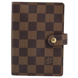 Copertina agenda Louis Vuitton Ring Agenda Cover Damier PM