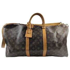 Louis Vuitton Keepall Bandouliere Monogram Canvas 55