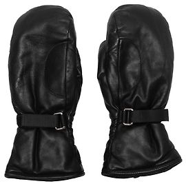 Luvas Prada de couro preto Tamanho 8.5