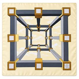 Hermès Hermes Carré 90 Silk multicolor 90 x 90