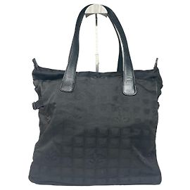 Borsa Vintage Chanel Monogram Canvas Nera