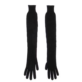 The row Schwarze Kaschmirhandschuhe