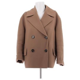 Max Mara Braune Wolljacke