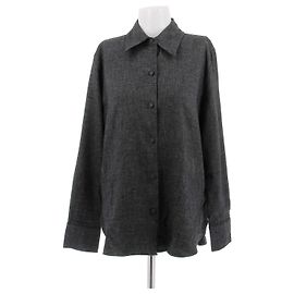 Camisa Vince de lino gris