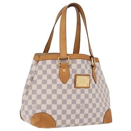 LOUIS VUITTON Damier Azur Hampstead PM Tote Bag N51207 LV