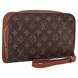 LOUIS VUITTON Monogram Orsay Clutch Bag M51790 LV