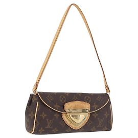 LOUIS VUITTON Monogram Beverly Pochette Shoulder Bag M40122 LV