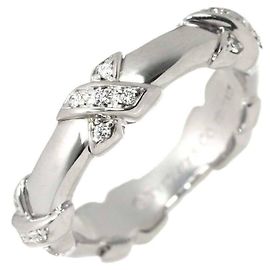 Autre Marque Anillo alianza Tiffany & Co. en oro blanco de 18K con diamantes