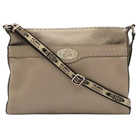 Borsa a tracolla Fendi Selleria in pelle