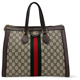 Gucci Ophidia Top Handle GG Coated Canvas Medium