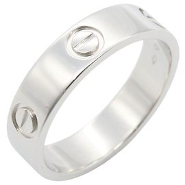 Cartier Love Pt950 Platinum Ring Größe 19