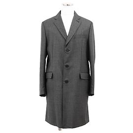 Autre Marque Abrigo Brioni Chester de lana sharkskin