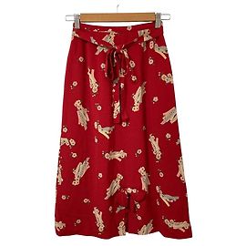 Autre Marque PINK HOUSE Flower Print Long Skirt