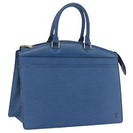 LOUIS VUITTON Epi Riviera Hand Bag Blue M48185 LV