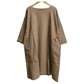 Autre Marque Abito in tweed di cotone e lino 45R