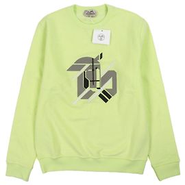 Sweatshirt XS en coton Hermès Chevaux en Symmetry