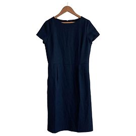 Mackintosh Kleid aus Leinenmischung