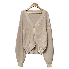 Autre Marque CASA FLINE Kurzer Cardigan aus Strohgarn