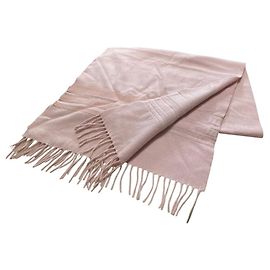 Cachecol de cashmere com franjas Salvatore Ferragamo