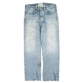 Autre Marque AVIREX TFQP DENIM PANTS Pantaloni in denim di cotone