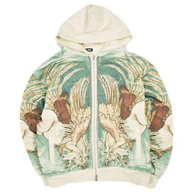 Autre Marque KITH NYC Pegasus Nelson Zip Up Hoodie Cotton Hoodie