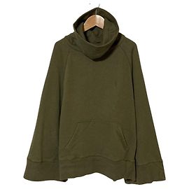 Sudadera Ralph Lauren de cuello alto, bolsillo, manga raglán y manga acampanada