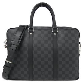 Louis Vuitton Porte Document Voyage Damier Graphite briefcase