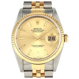 Rolex Datejust Stainless Steel x Yellow Gold Automatic
