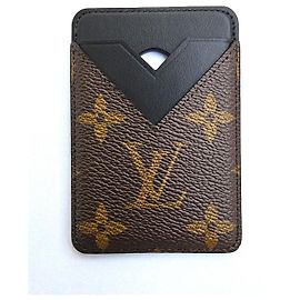 Portacarte Magnetico Louis Vuitton Monogram Macassar Canvas
