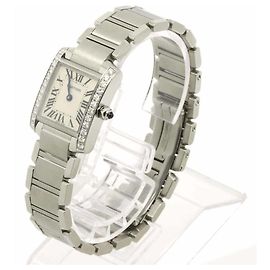 Relógio Feminino Cartier Tank Francaise SM W4TA0008