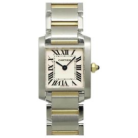 Cartier Tank Francaise SM Two-Tone Damenuhr