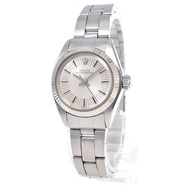 Rolex Oyster Perpetual Automatic Stainless Steel and White Gold 24