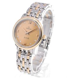 Omega De Ville Prestige Quartz Stainless Steel with Diamond 28