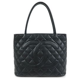 Chanel Medallion Quilted Caviar