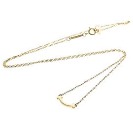 Pendente Tiffany & Co. T Smile Oro Rosa 18K Mini