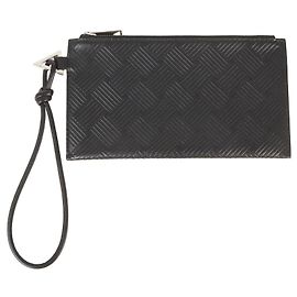 Portafoglio lungo Bottega Veneta Intrecciato goffrato