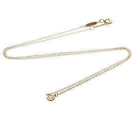 Tiffany & Co. Elsa Peretti Pendente Diamonds By The Yard Oro Rosa 18K con Diamante