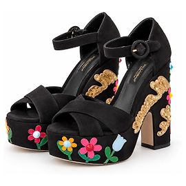 Dolce & Gabbana Herbst 2015 Runway Plateau-Sandalen