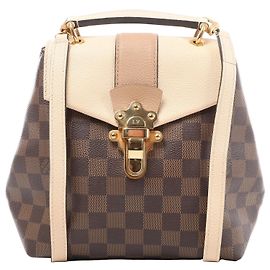 Mochila Louis Vuitton Clapton Damier Ebene Brown x Beige N42259
