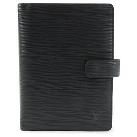 Copertina agenda Louis Vuitton Ring Agenda Cover Epi Leather MM