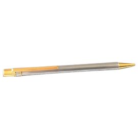 Autre Marque MAGNIFICA Penna a sfera MARCA CARTIER - Parigi - Modello "SANTOS" Bicolore - nella sua SCATOLA originale impeccabile * * * *