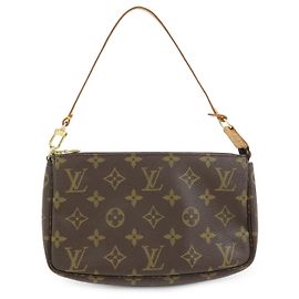 Louis Vuitton Monogram Pochette Accessoires Pouch Hand Bag M51980