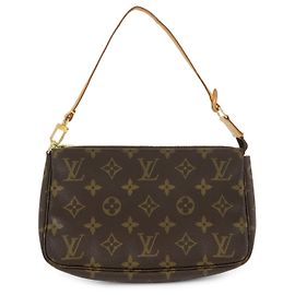 Louis Vuitton Monogram Pochette Accessoires Pouch Hand Bag M51980