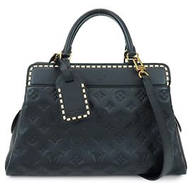 Bolso 2Way Louis Vuitton Monogram Empreinte Vosges MM de cuero Noir M41491