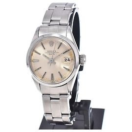 Rolex Oyster Perpetual Date Automatic Stainless Steel and White Gold 26