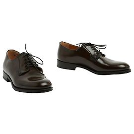 Church's Shannon Derby Schuhe Leder dunkelbraun EU 38