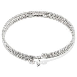 Autre Marque Bracciale Wellendorff Umarme Mich 18k 750 Oro Bianco Corda Brillanti Scatola Top