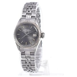 Rolex Oyster Perpetual Date Automatic Stainless Steel and White Gold 26